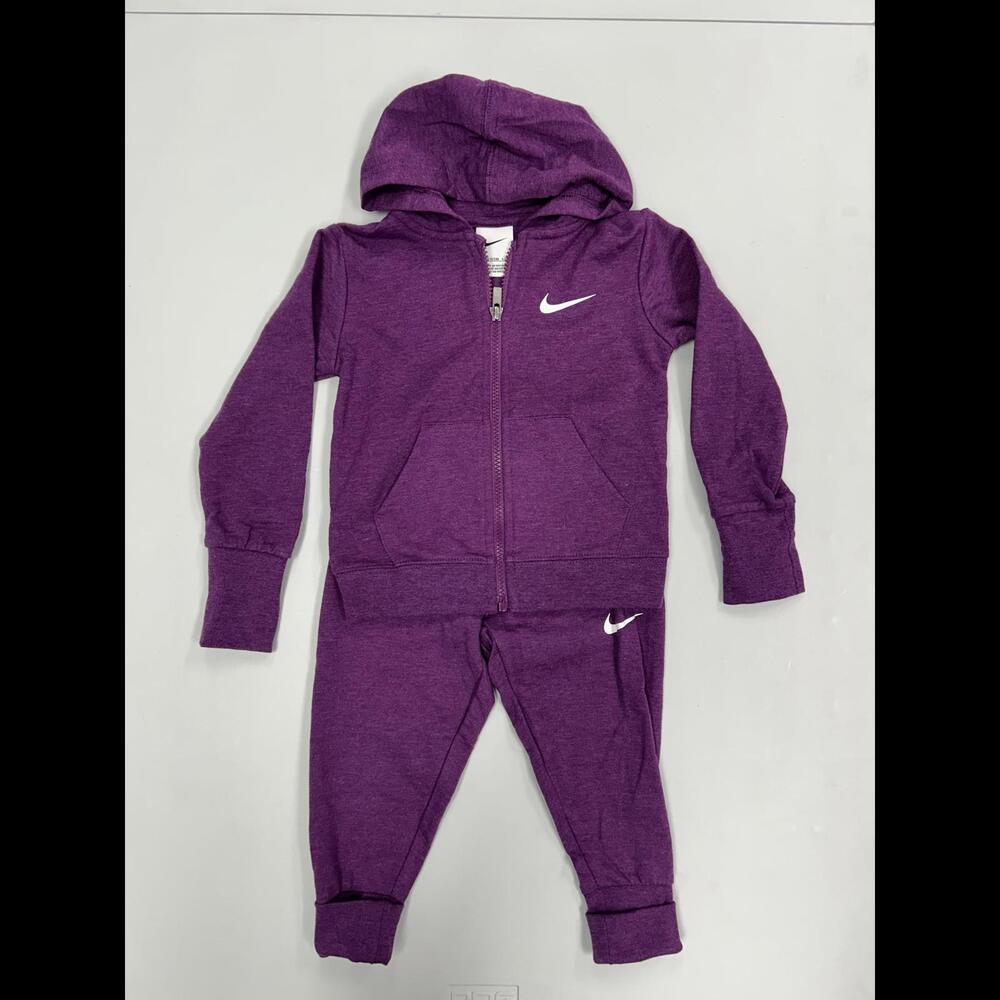 Nike Kids' Purple Hoodie 2 Piece Set